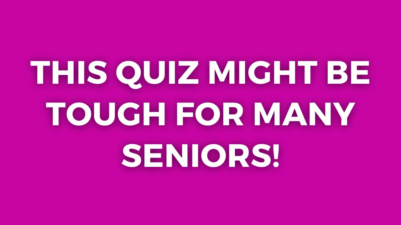 Multiple-choice General Knowledge Quiz - Is Your Brain Up-To-Date?