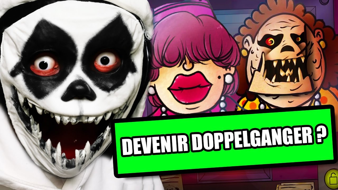 Le Vrai Visage d'un Doppelganger⚠️ Jeux Vid&eacute;o Doppelgangers - Thats not my neighbor #horreur