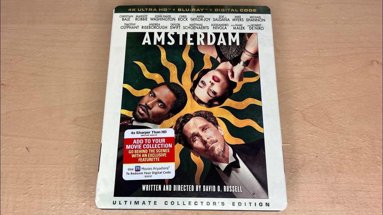 Amsterdam - 4K Ultra HD Blu-ray Unboxing