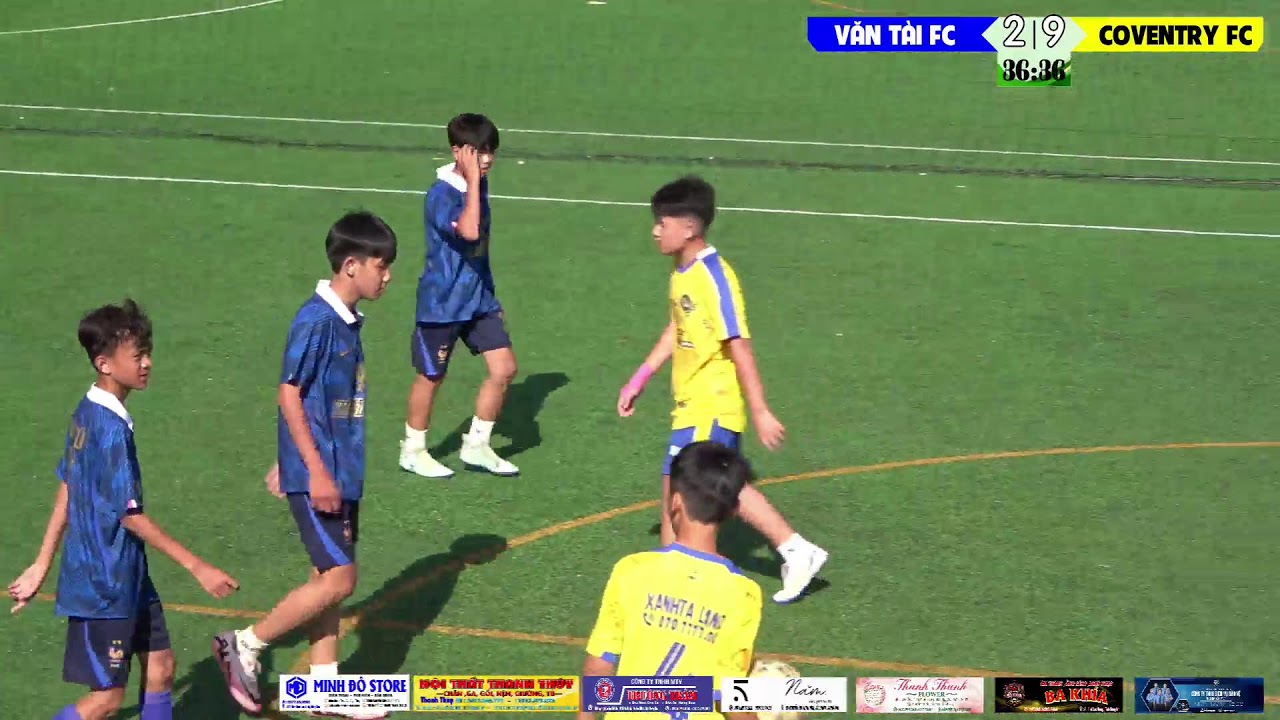 GIẢI BÓNG ĐÁ TỨ HÙNG THCS LỘC NINH - TRANH CÚP NGUYÊN KHANG LẦN 1 🏆 🏆: VĂN TÀI FC VS COVENTRY FC