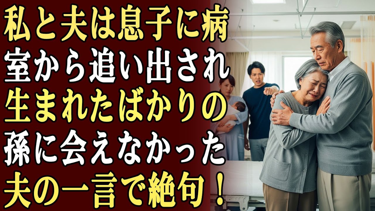 私と夫は息子に病室から追い出され、生まれたばかりの孫に会わせてもらえなかった…しかし、夫のたった一言で全てが変わった。