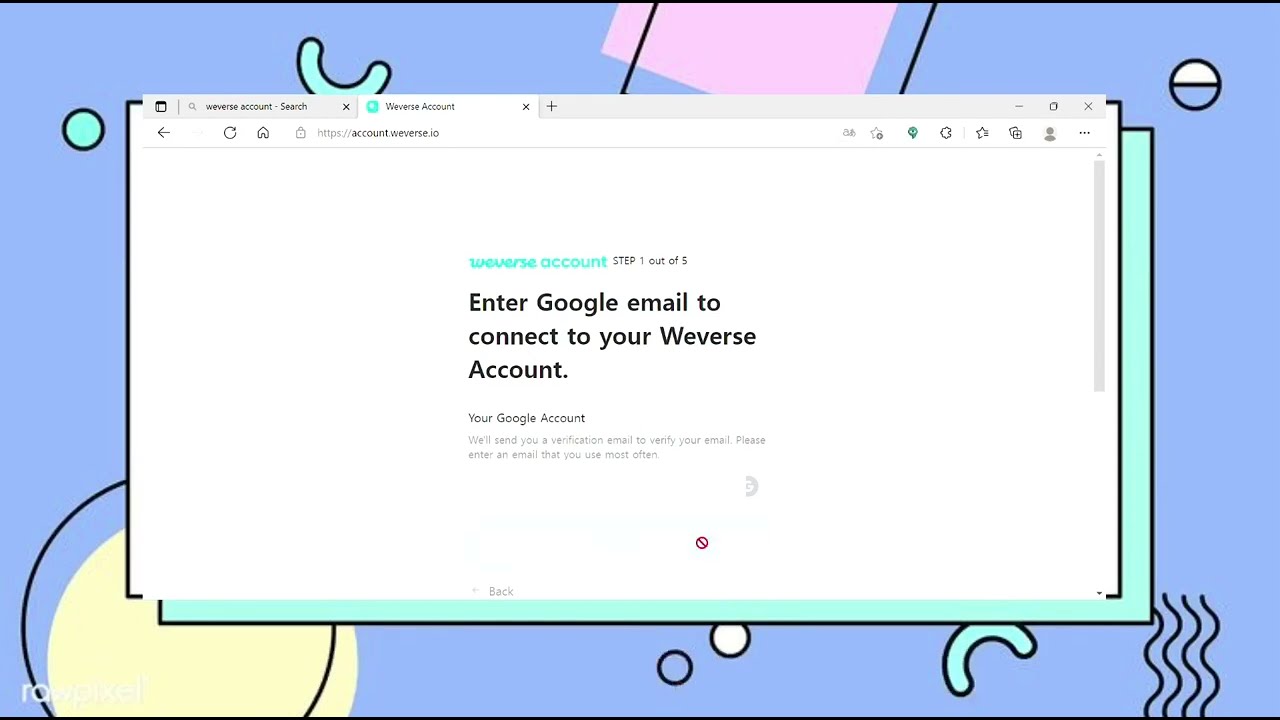 How To Make Weverse Account with Laptop (Nurbaiti Fadhilah - 29)