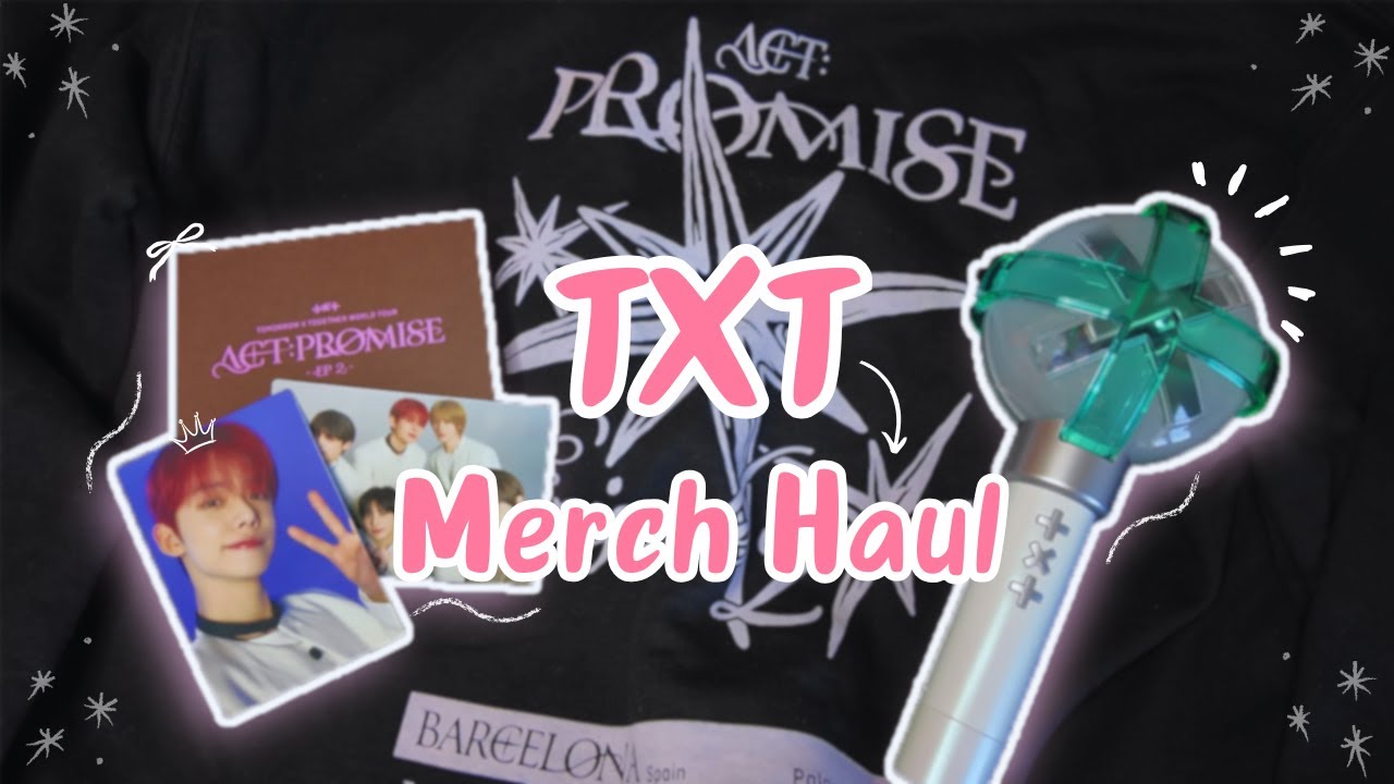 TXT Merch Haul | Act: Promise Ep.2 2025