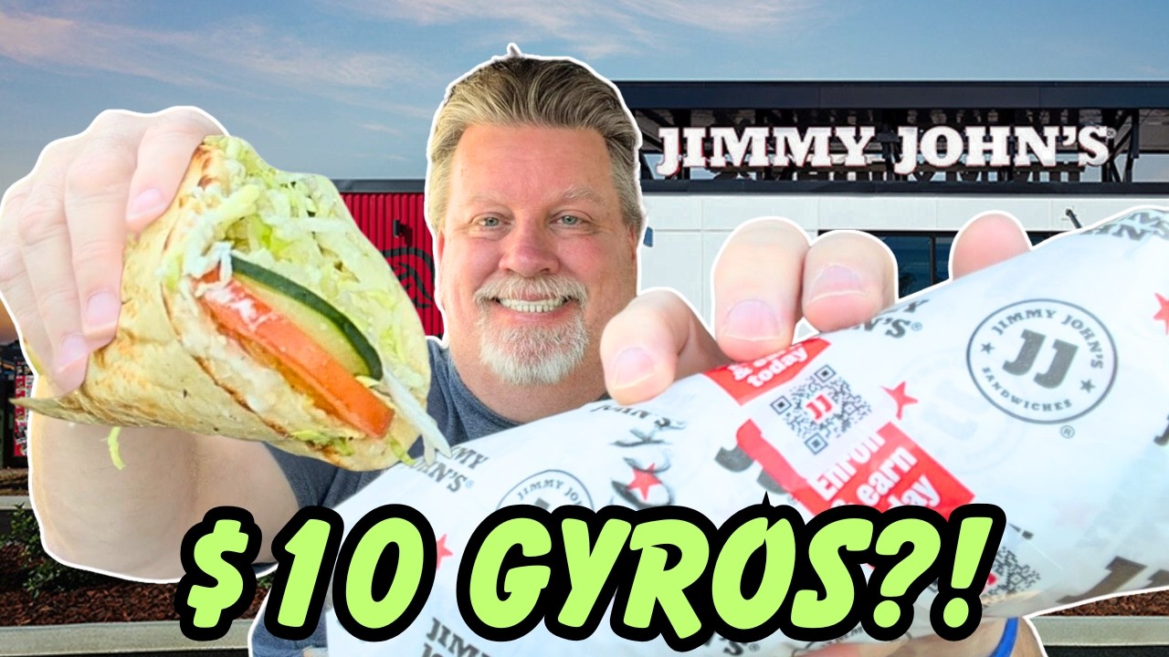 Jimmy John’s New Gyros… $10 Each?! Are They Worth It?