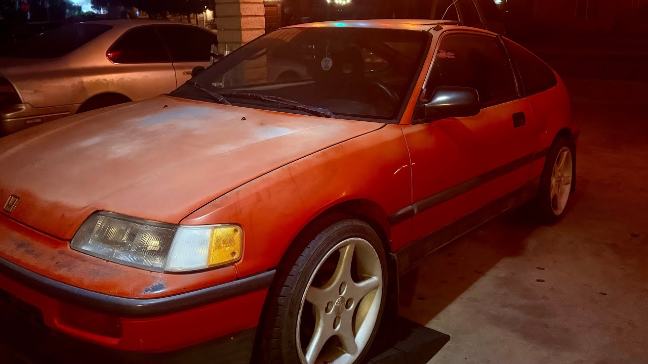 Fixing transmission leak on Honda CRX (shift rod seal)