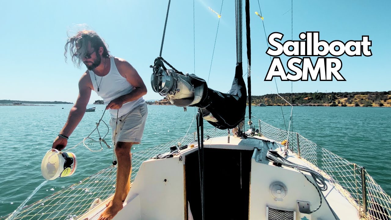 Yelkenli Teknemde Bir Gün - Sailboat ASMR