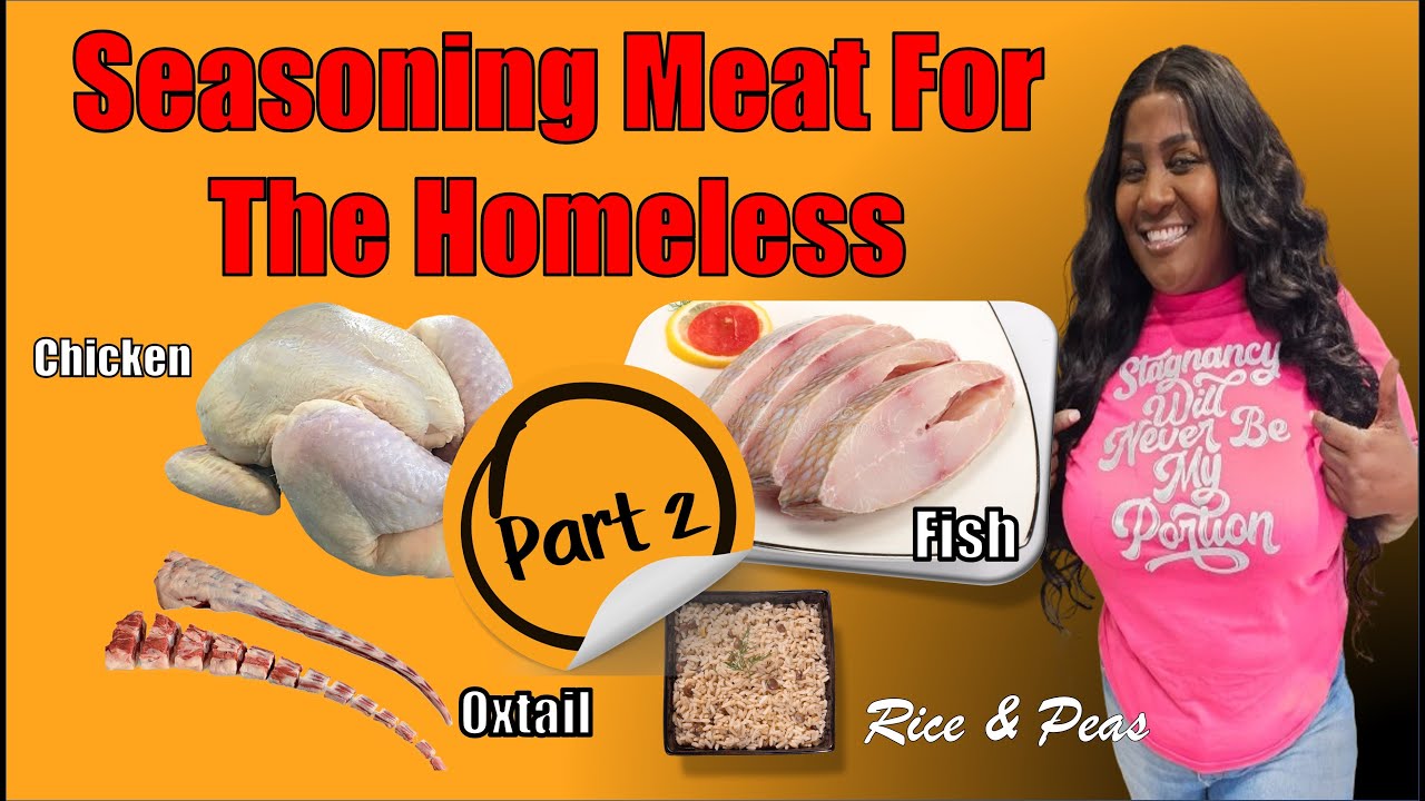 Almost finish cooking for the homless
