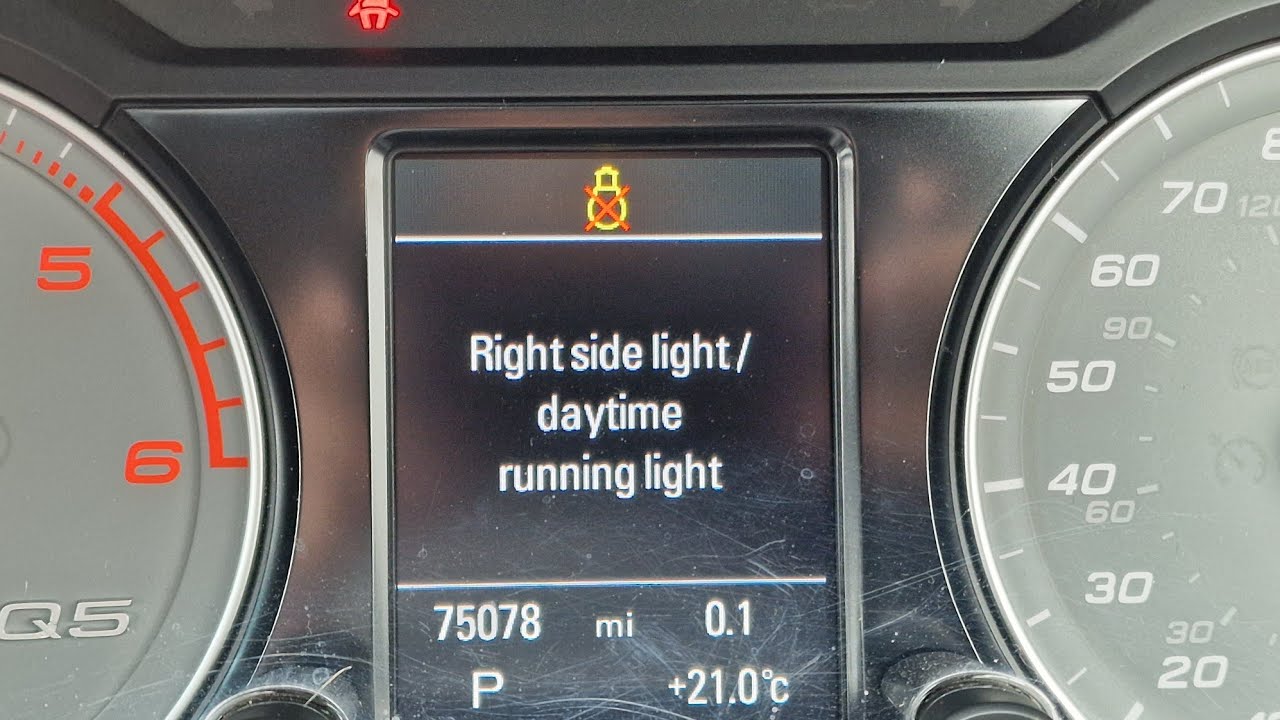 Audi Q5/SQ5 DRL (Daytime Running Light) Replacement / fix / repair