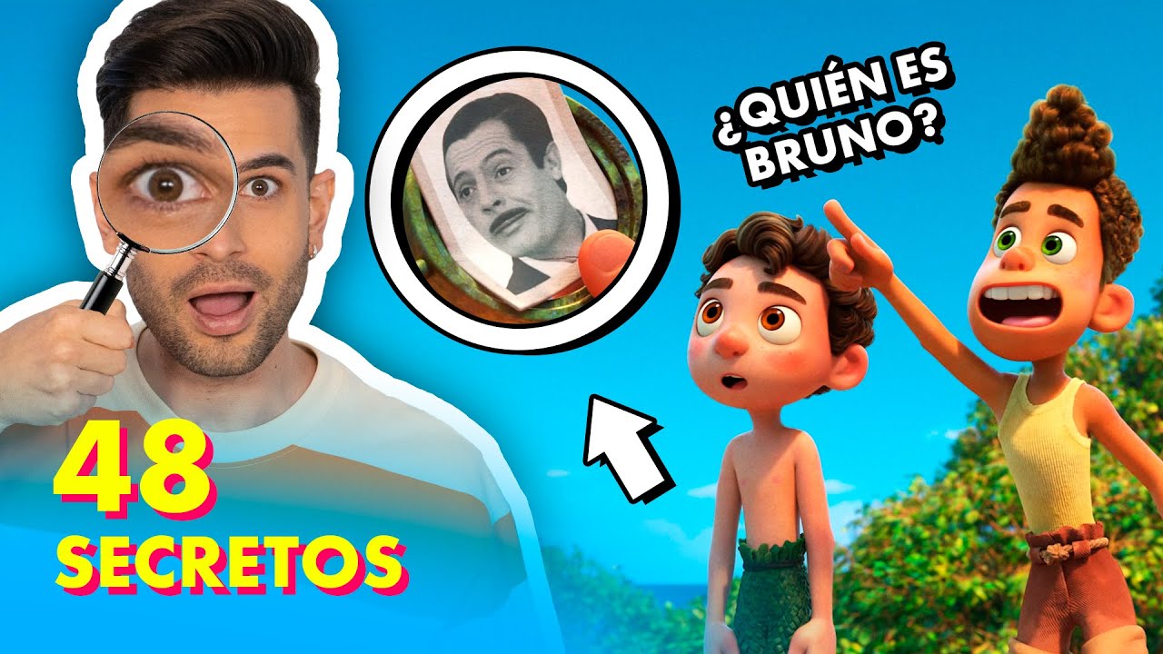 LUCA 🌊 48 SECRETOS y EASTER EGGS 😱 ¿Quién es Bruno? 👀