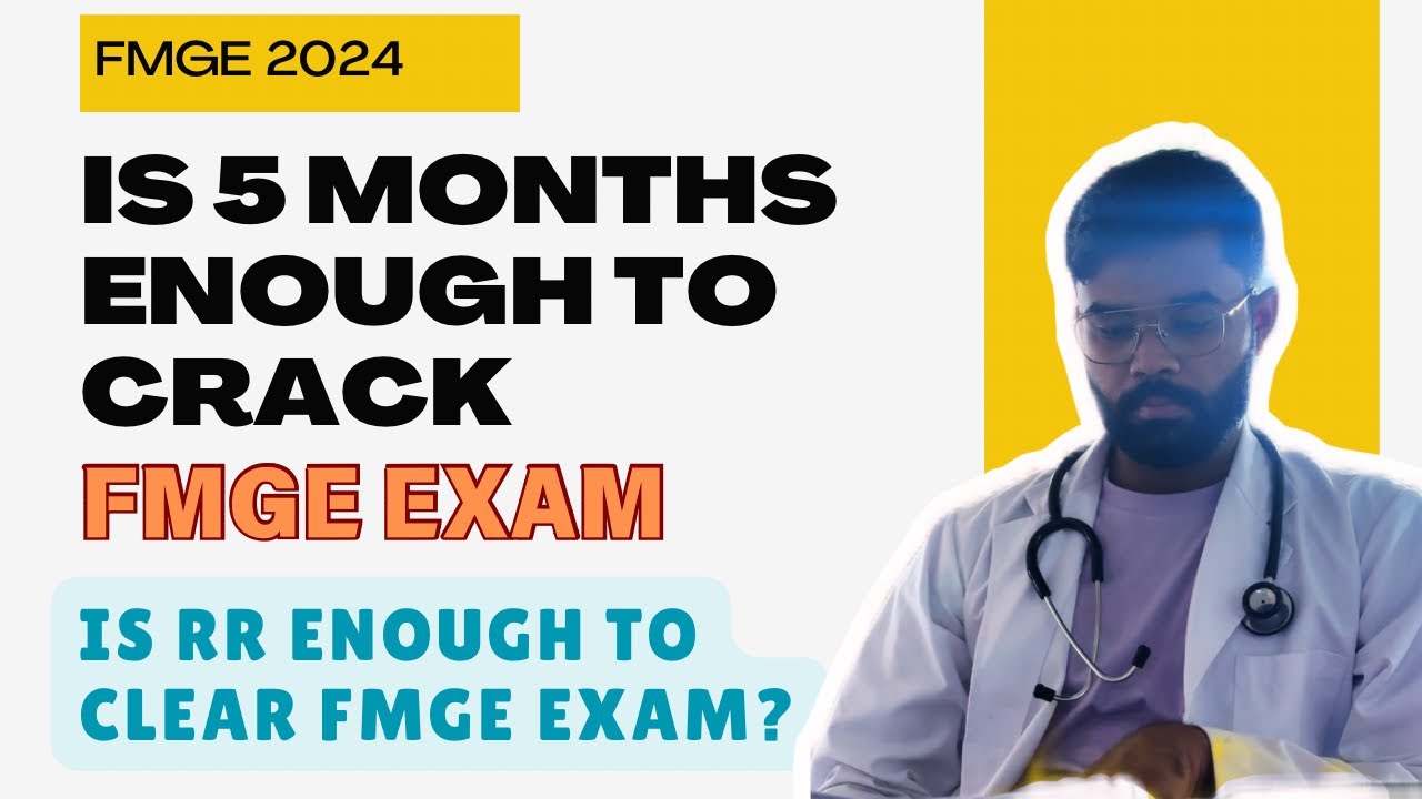 CAN YOU CRACK FMGE IN JUST 5 MONTHS | IS RR ENOUGH TO CRACK FMGE | FMGE DEC 2024 | Dr. Deepesh Soni