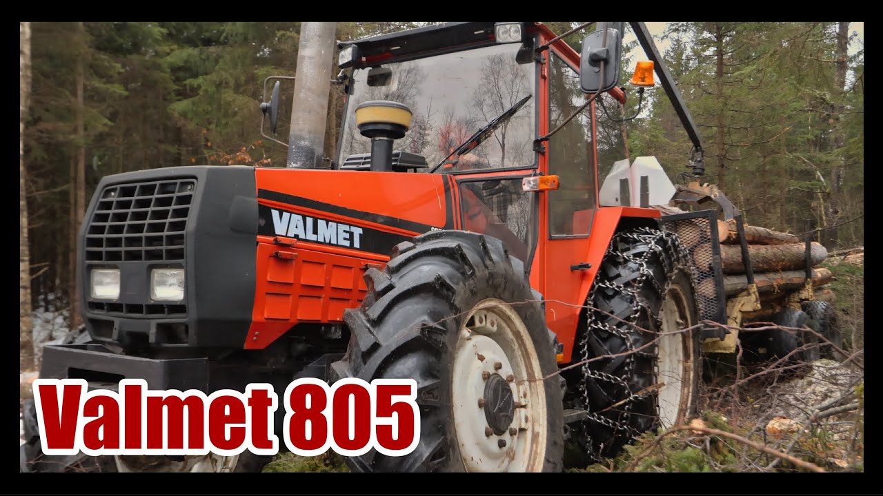 Valmet 805-premiär 2024! Fastnade på stubbe, kom vi loss?