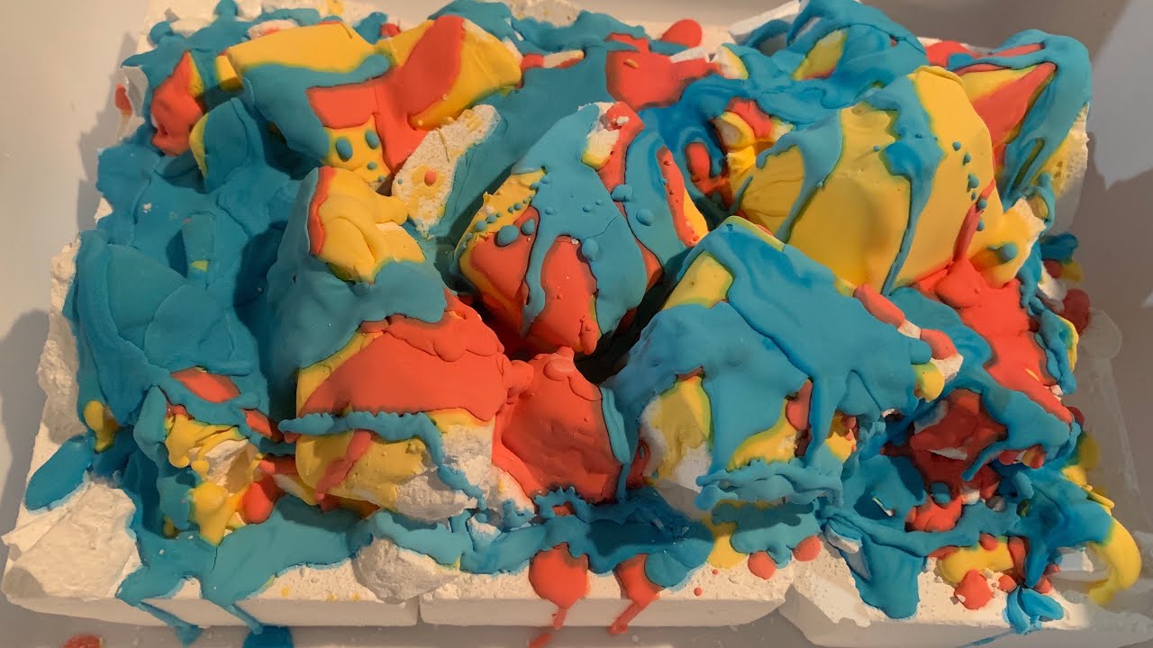 Ader Gym Chalk Crumble in Cornstarch Paste!!