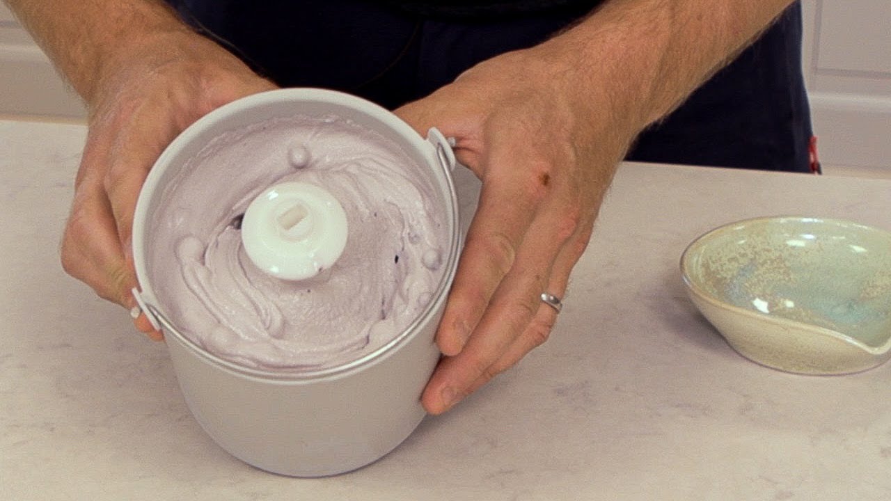 Trodde ni jag hade glömt göra blåbärsglass?