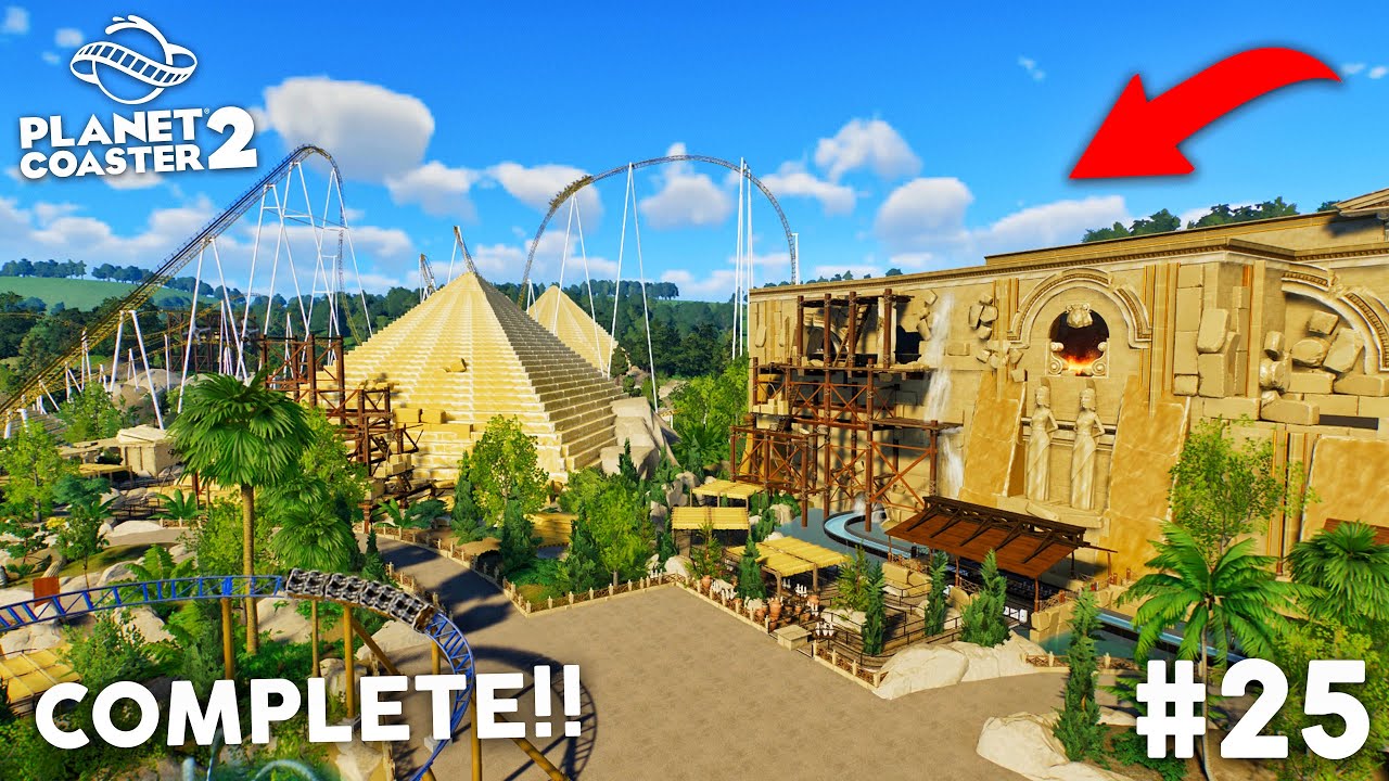Planet Coaster 2 NEW Ride & Area COMPLETE in my Theme Park!! EP25