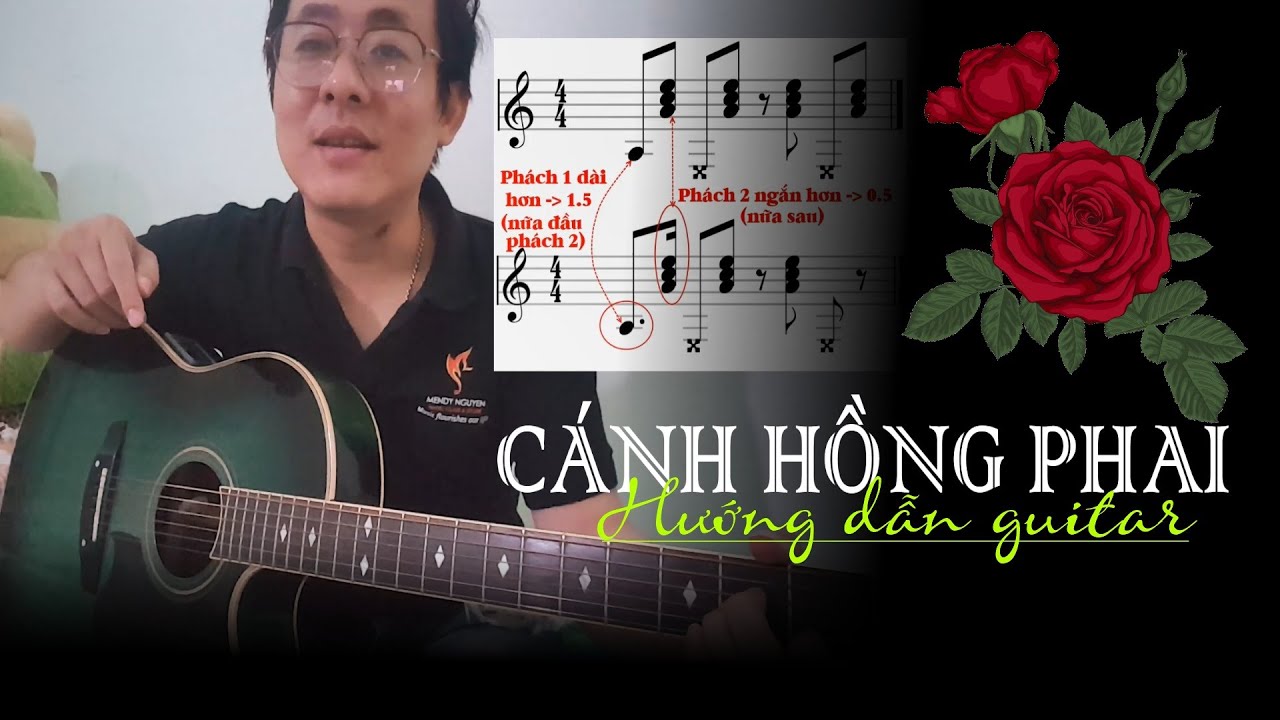 Hướng dẫn guitar | CÁNH HỒNG PHAI - Cơ bản & nâng cao - Mendy Nguyễn Music