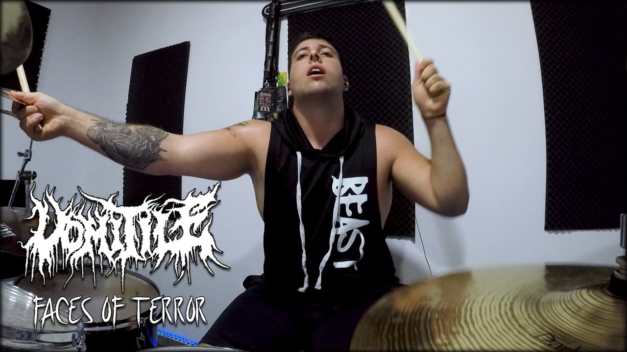 Vomitile - Faces Of Terror Drum Cover [ by George Stamoglou ]