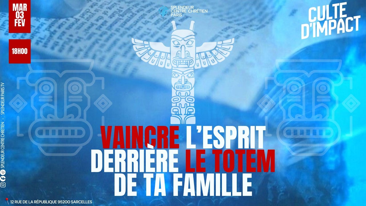 VAINCRE L'ESPRIT DERRIERE LE TOTEM DE TA FAMILLE AVEC LE PASTEUR SOLEIL KOMISA