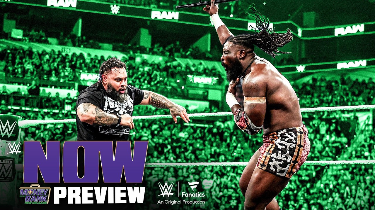 Oba Femi and Bronson Reed prepare for monster mash clash | Money in the Bank preview: WWE Now