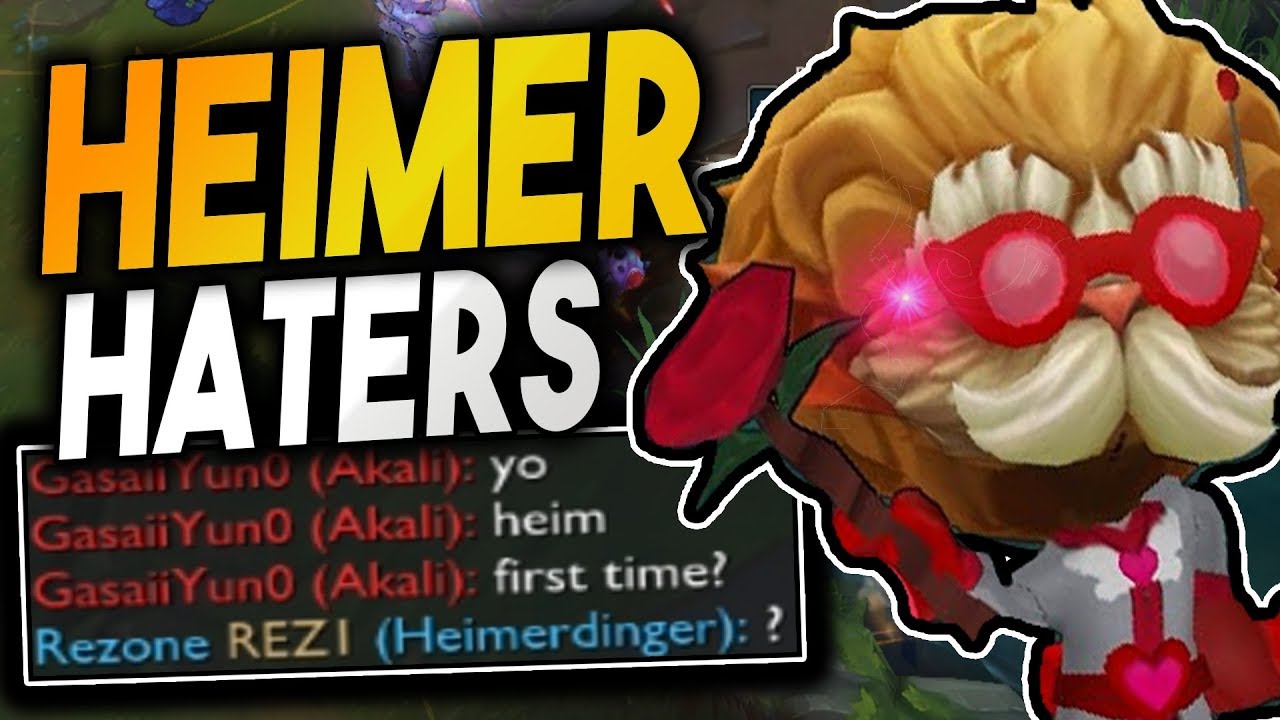 4 MILLION MASTERY POINTS ON HEIMERDINGER DRIVES PEOPLE INSANE! - League of Legends