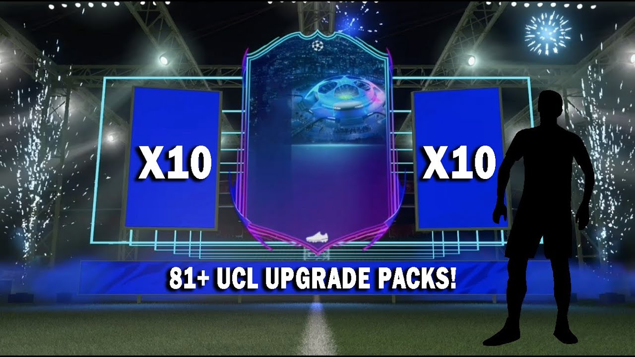 WHAT DO YOU GET FROM 10 81+ UCL UPGRADE PACKS?