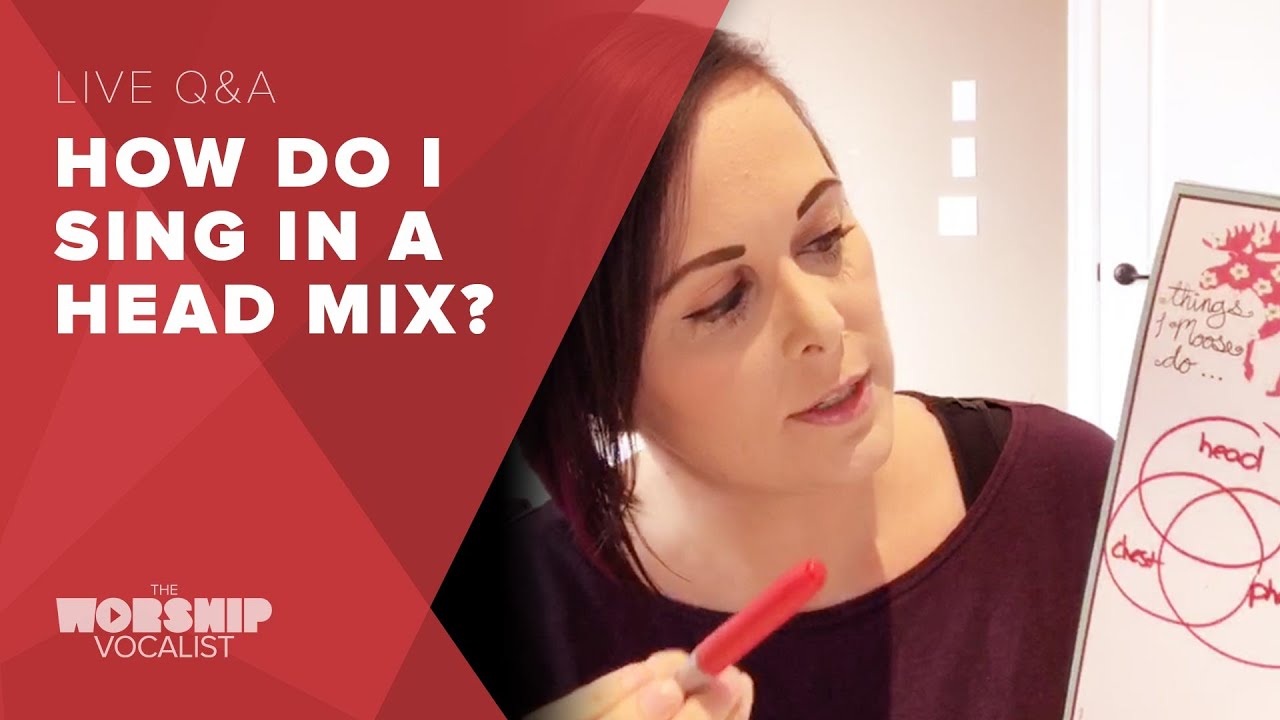 How do I sing in my head mix - Live Q&A with Charmaine Brown