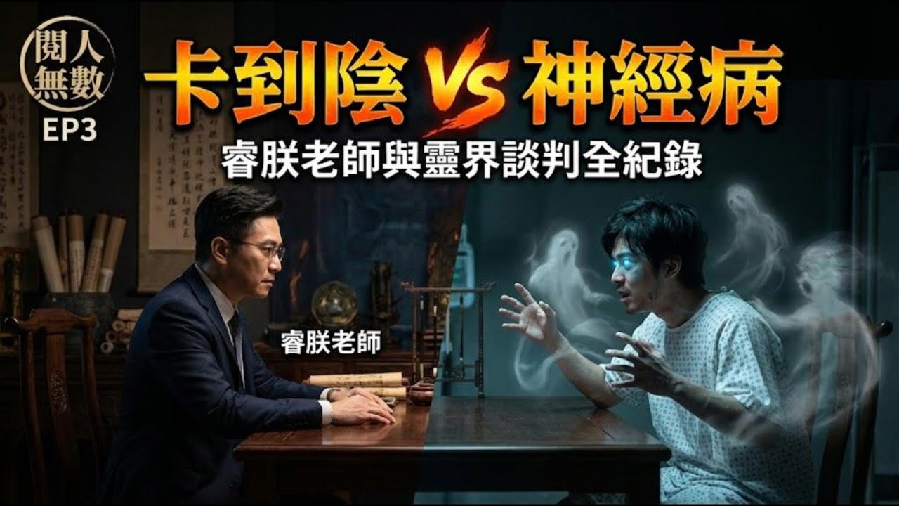 【閱人無數 EP3】別把靈體當幻覺！老師親歷：驚險救回跳樓學生，靈界談判真相全公開