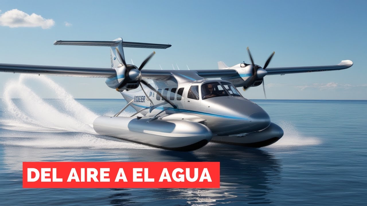Aviones que Tambi&eacute;n Navegan: Hidroaviones que Sorprenden al Mundo