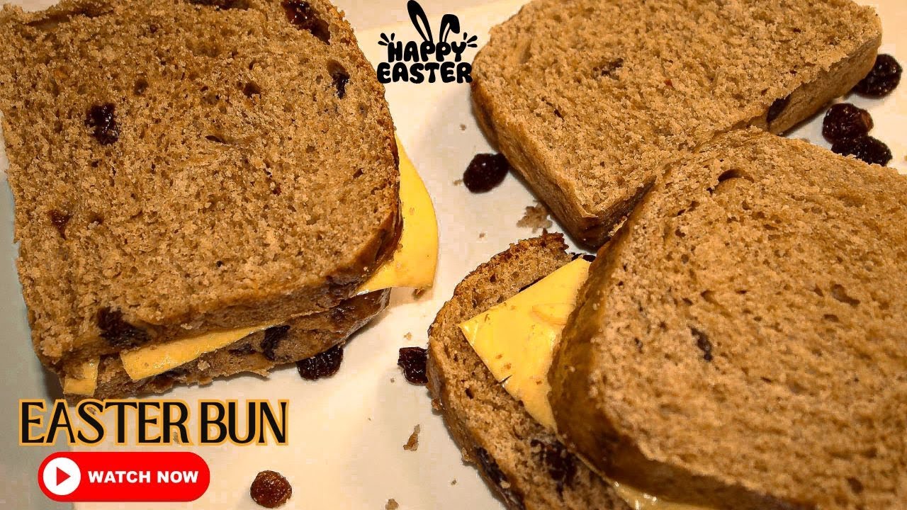 JAMAICAN YEAST EASTER BUN RECIPE – BAKED TO PERFECTION