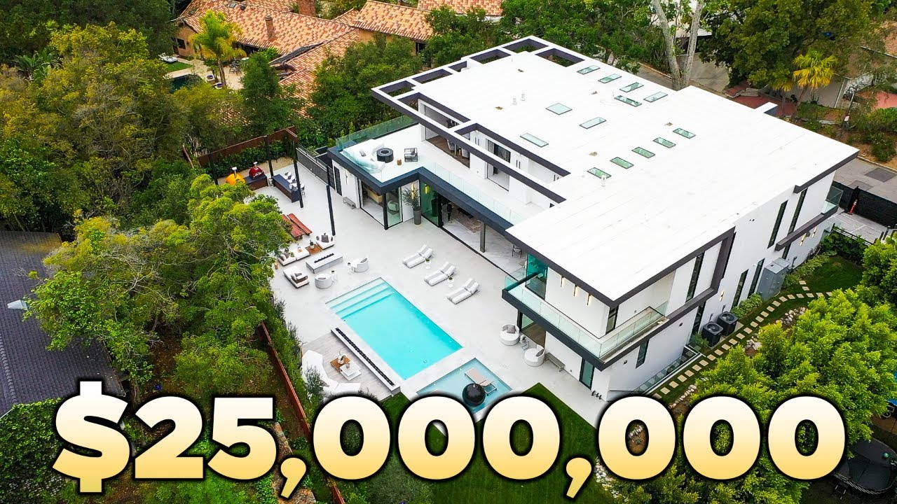 INSIDE a $25,000,000 LA MODERN MANSION With Aaron Kirman | Rants And Gems Property Spotlight