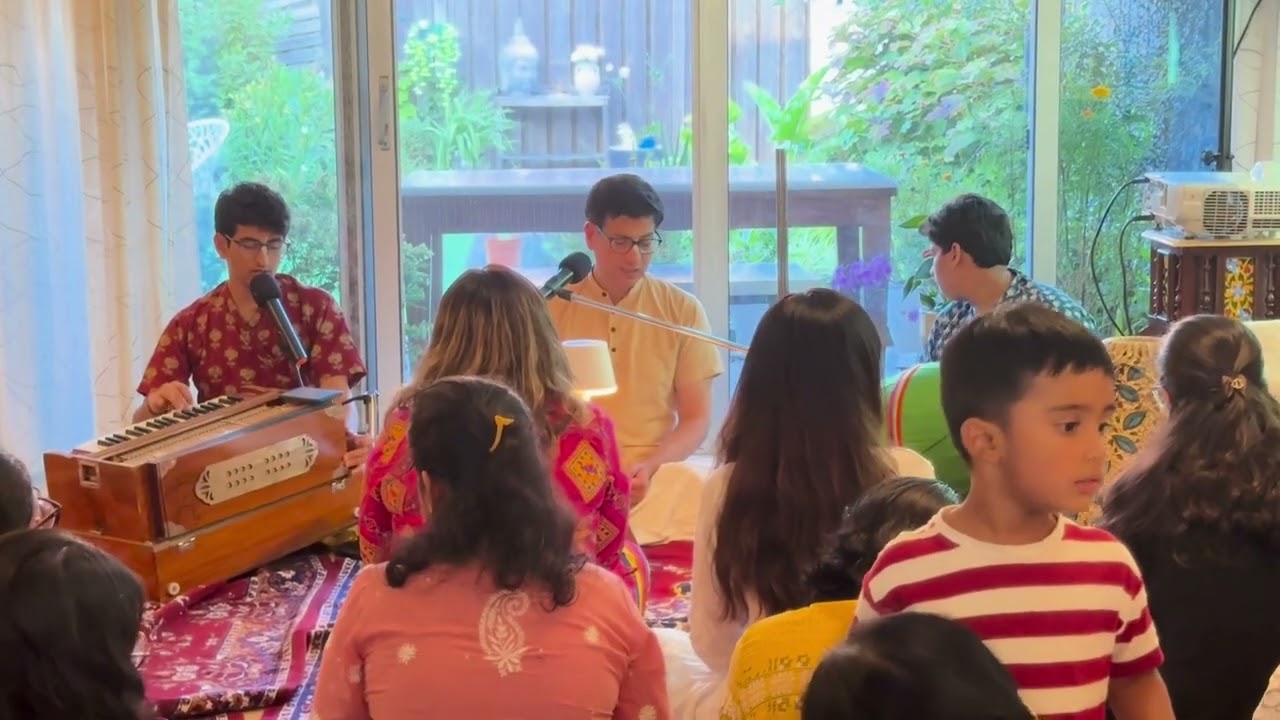 Krsna Prema Mayi Radha Bhajan by Pranav Prabhu and ISKCON Devotees on Radhasthma Festival 30AUG2025