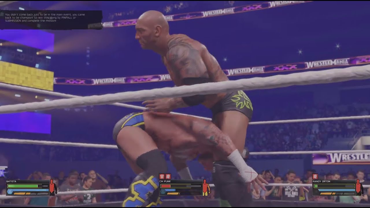 WWE 2K26 PS5pro [Showcase] BATISTA vs RANDY ORTON '14 vs CM PUNK '13