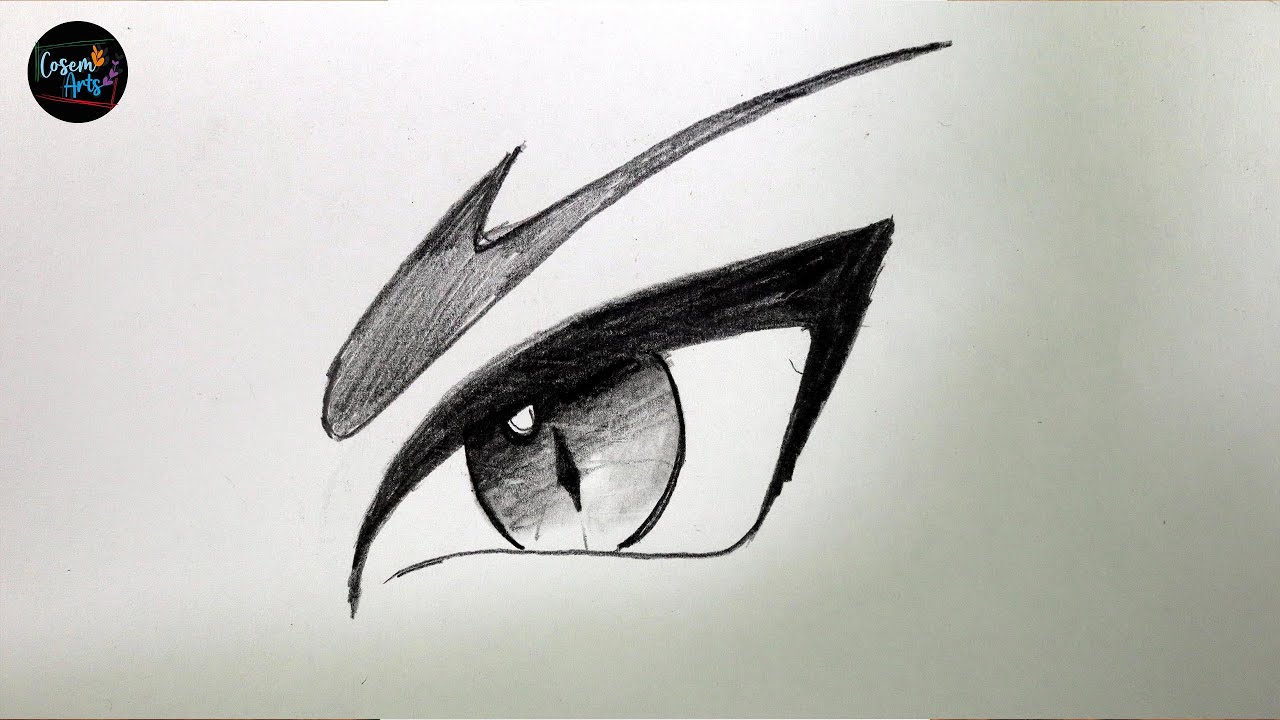 How To Draw Cool Anime Eyes Step By Step!