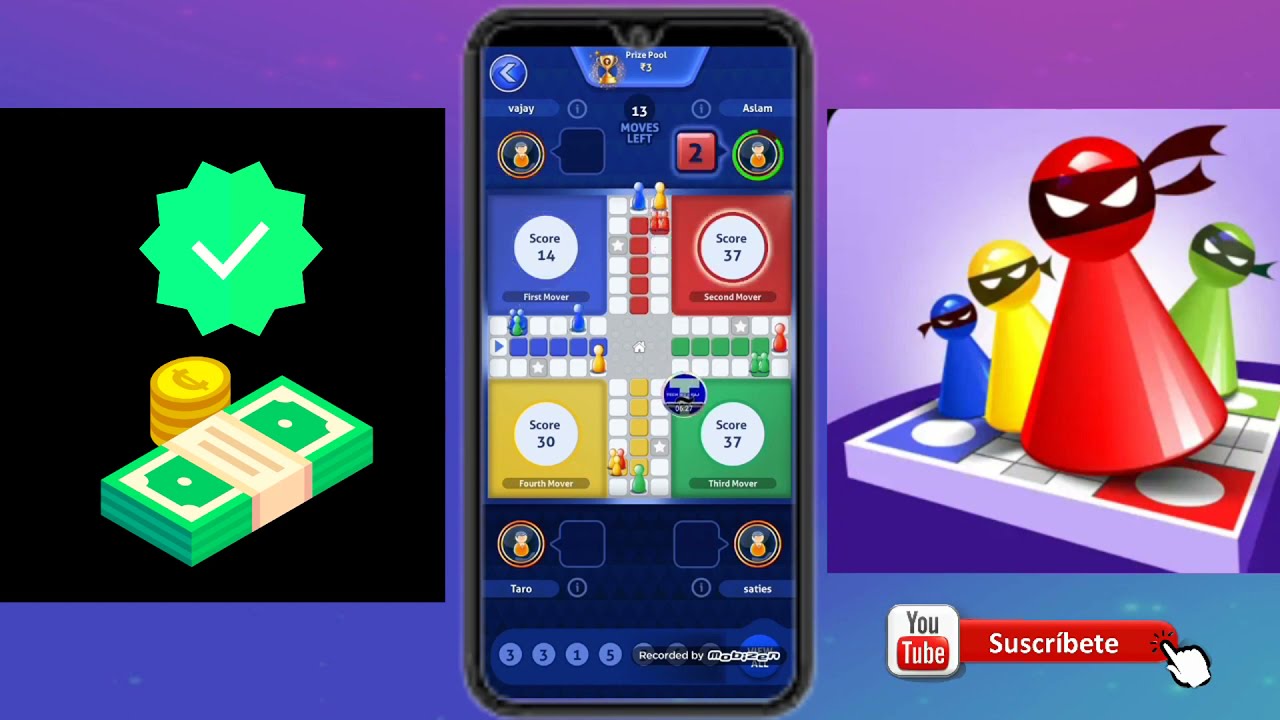 Ludo Ninja Free Earninigs App, Paly Ludo Game win real money
