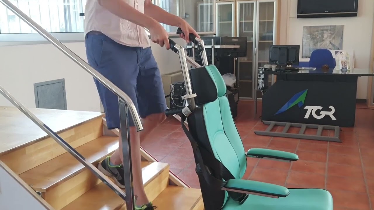 Montascale a ruote elettrico Scoiattolo | Come funziona