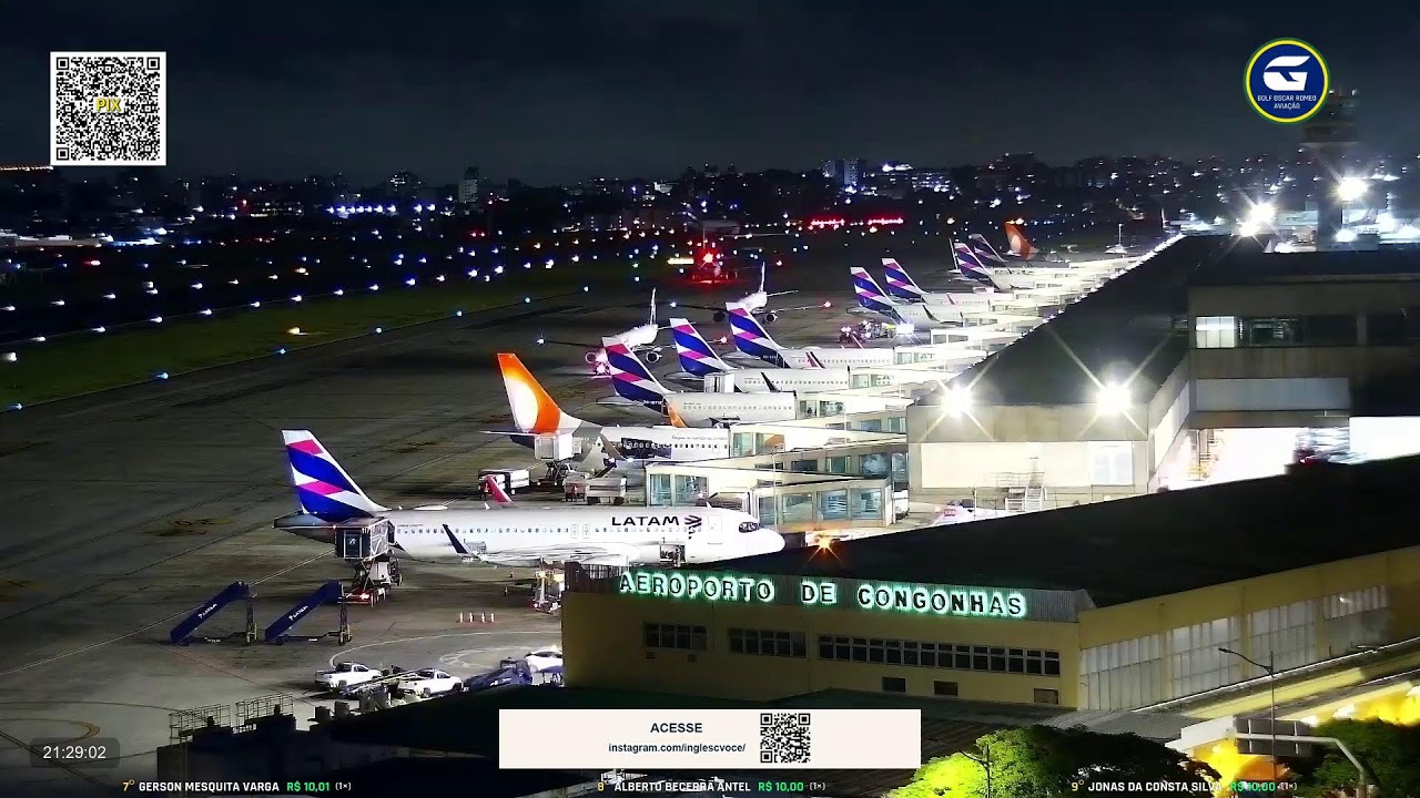 SBSP LIVE #2 - Aeroporto de São Paulo AO VIVO - CGH Airport - 27/02 Manhã