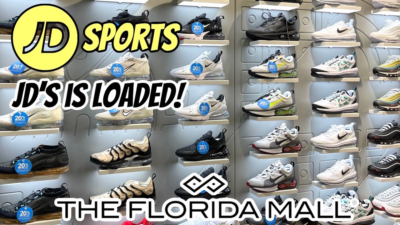 Sneaker Shopping at JD SPORTS at THE FLORIDA MALL In ORLANDO! | Shoe Vlog