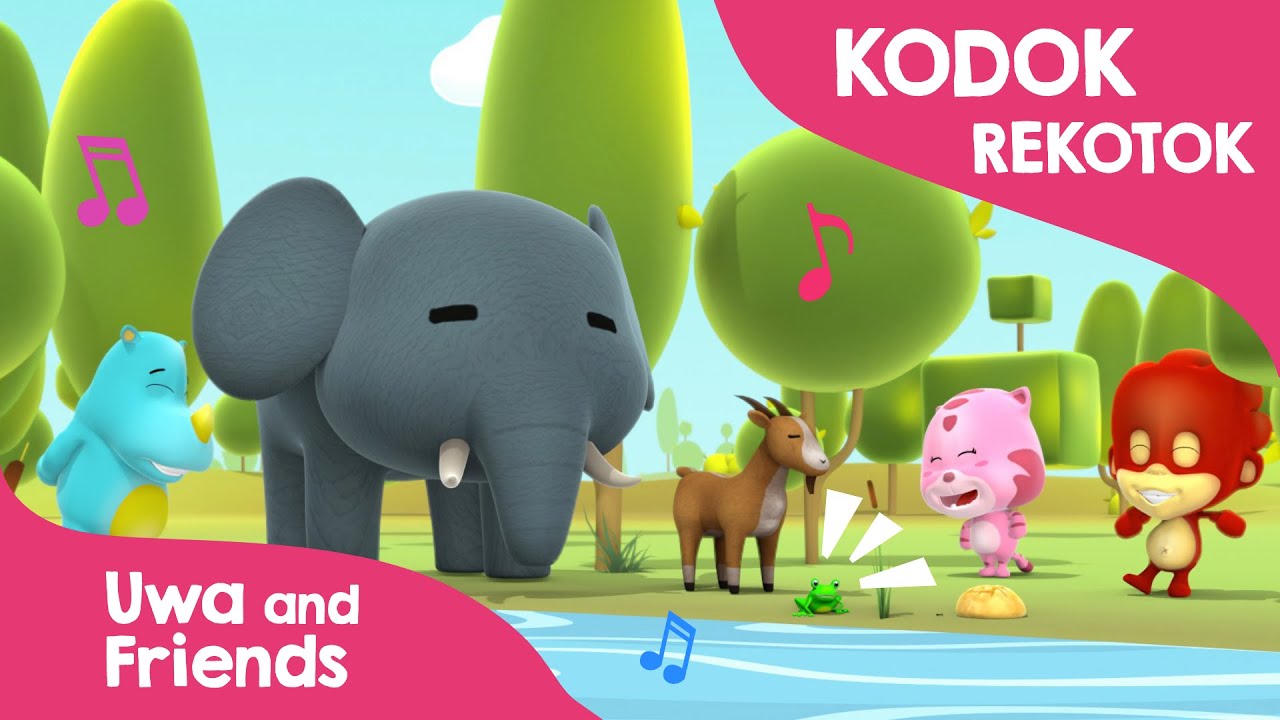 Ada kodok rekotok - Si Kodok - Lagu Anak Kodok Kambing dan Semut