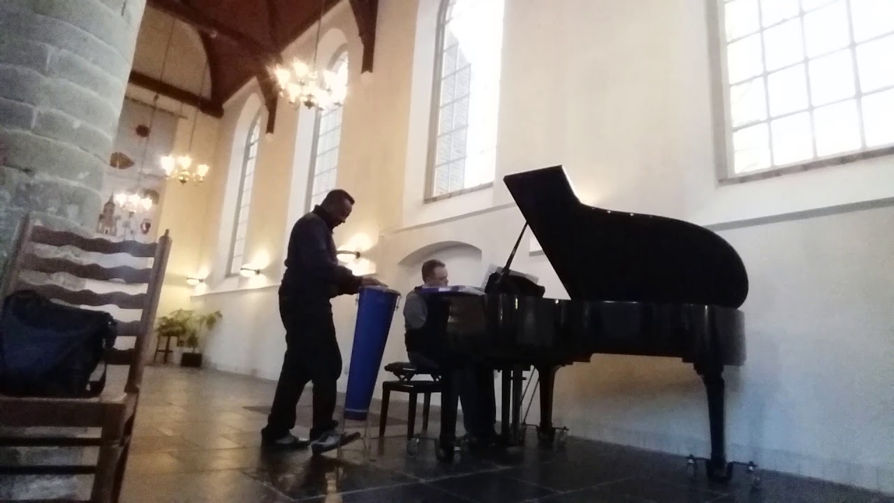 James Varrick Armaah - Nyame Eguamaa (piano and konga)