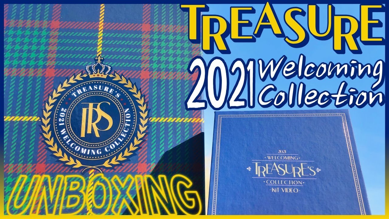 경☆트레저 첫 웰커밍컬렉션☆축!!!! 시그 언박싱💎