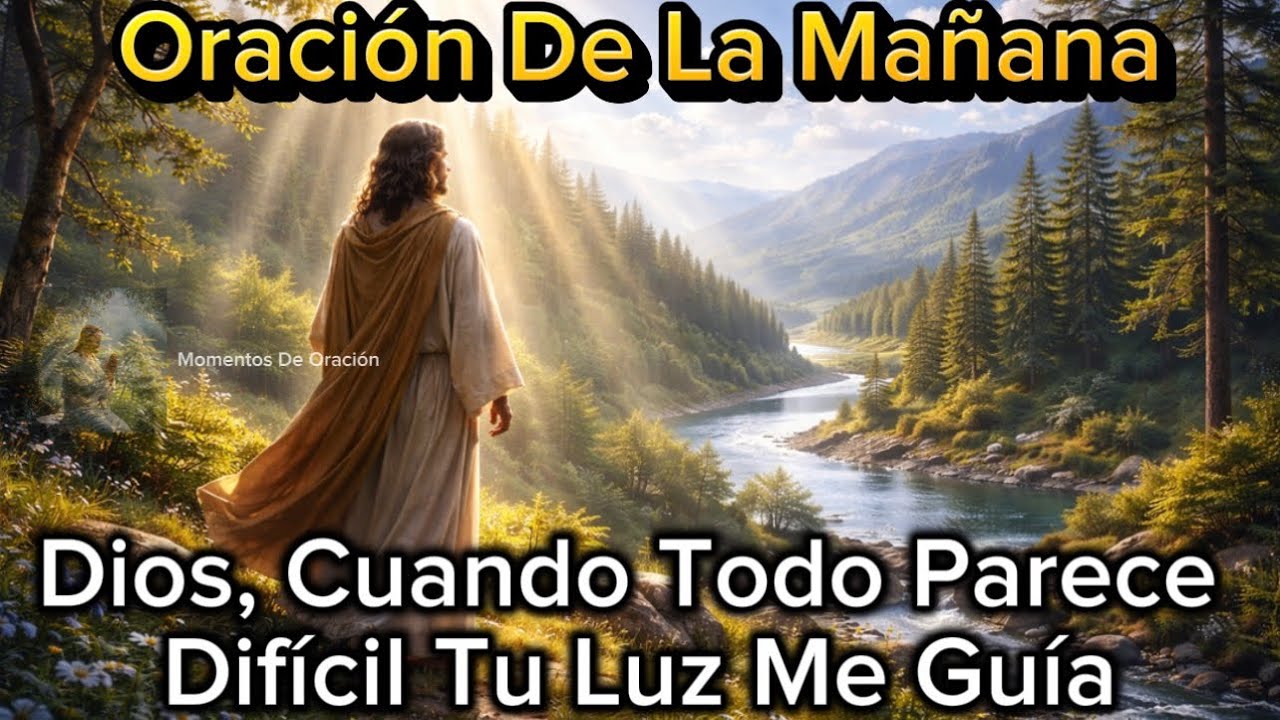 Oración De La Mañana | Dios, Dame Esperanza Para Seguir Caminando Cada Día