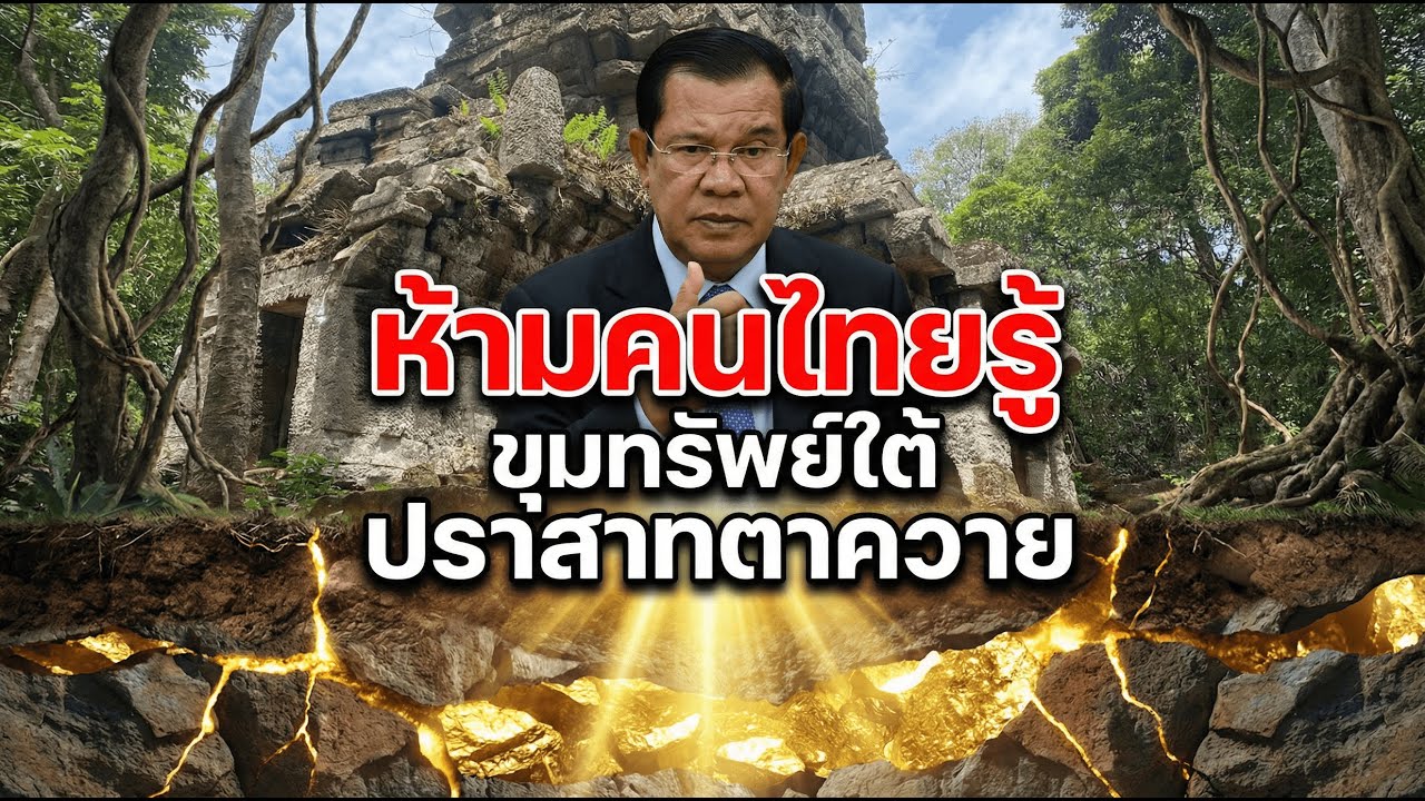 ห้ามคนไทยรู้ เปิดความลับขุมทรัพย์สมบัติใต้ดินปราสาทตาควาย ที่กัมพูชาไม่เคยพูด
