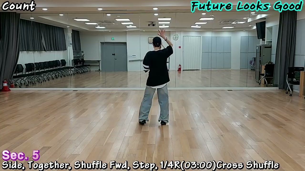 FUTURE LOOKS GOOD LINE DANCE(EASY INTERMEDIATE)COUNT/TEACH/TUTORIAL, Darren Bailey(December 2025)
