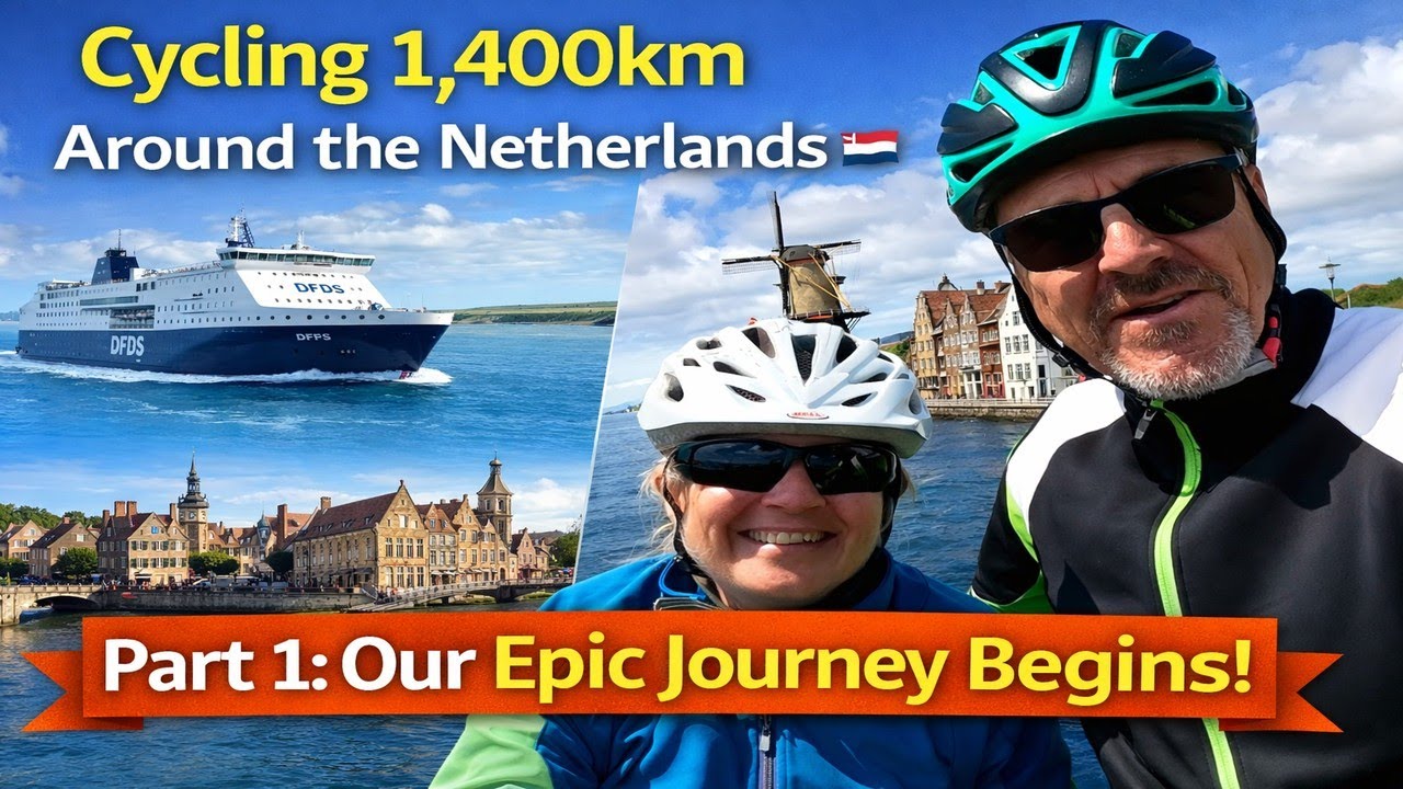 Cycling 1,400km Around the Netherlands 🇳🇱 | Part 1: Our Epic Journey Begins!