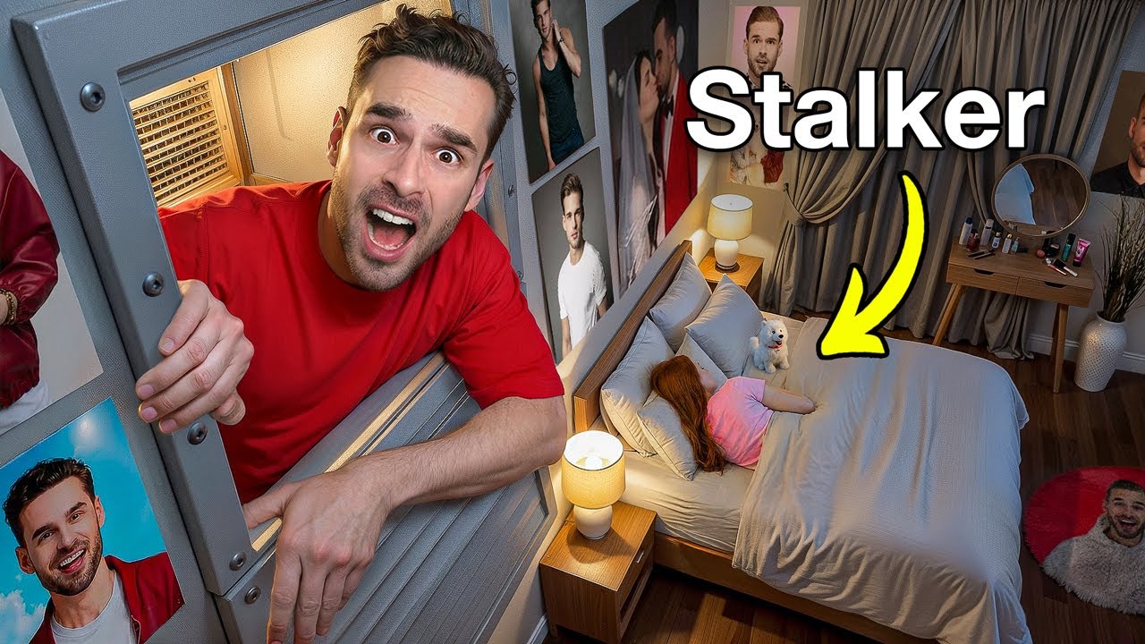 Ik Stalk 24 Uur Mijn Grootste Stalker! (Inbreken)