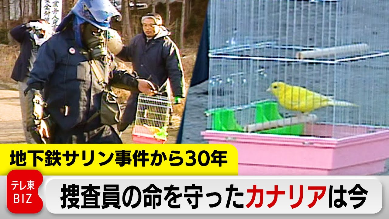 地下鉄サリン事件から30年　捜査員の命を守った”カナリア”のその後