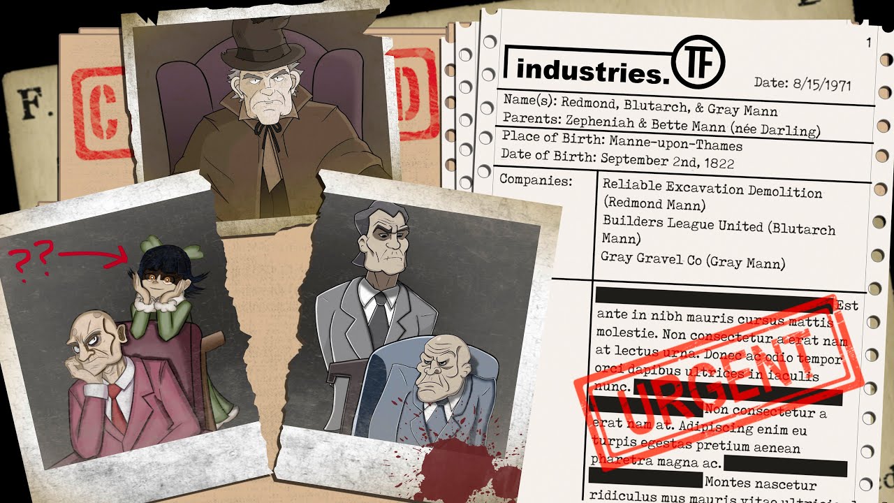 TF2: A Complete History of the Mann Family
