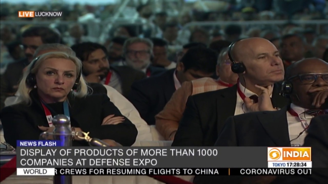Rajnath Singh addresses at the 11th edition of DefExpo 2020