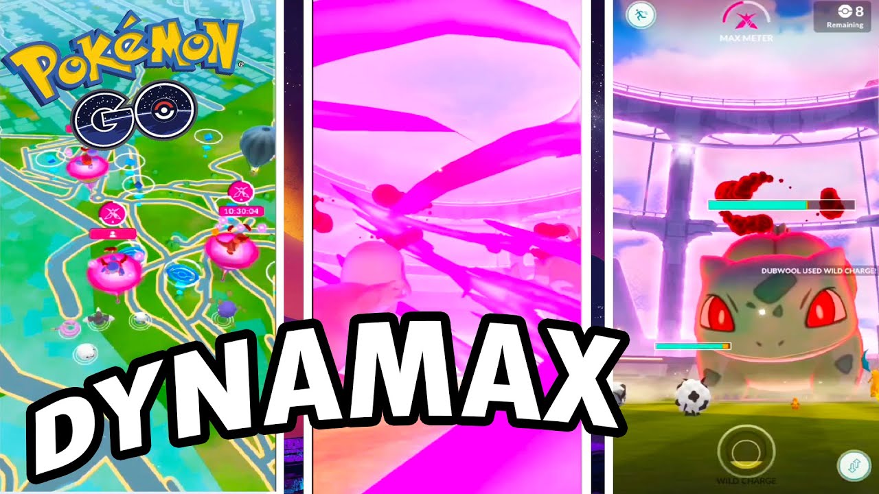 😲TODAS las RAIDS DYNAMAX en Pokémon GO - ¿Cómo funcionan?