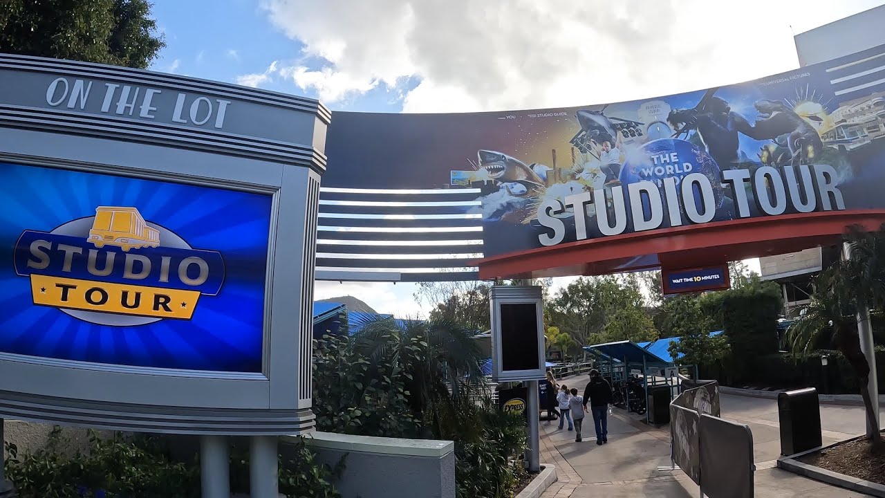 2/9/2024: Universal Studios Hollywood - Studio Tour (Second Car, First Row, Left Side)