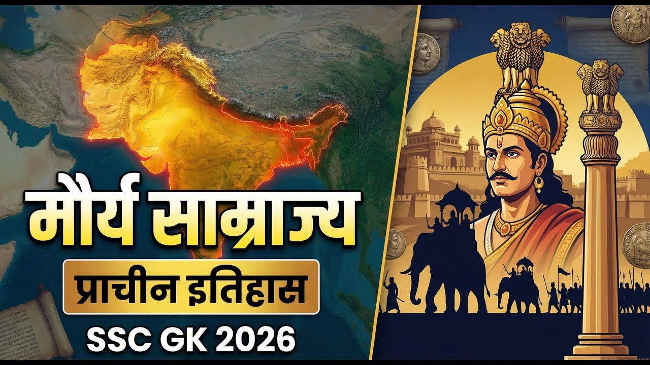 Maurya Samrajya | चंद्रगुप्त से अशोक तक | SSC GK 2026 Full Story Revision